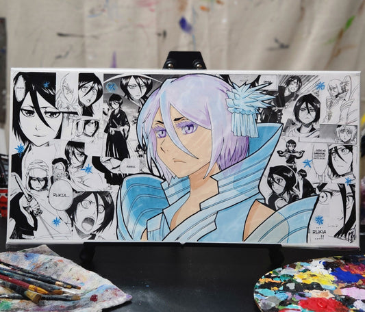 Rukia | Collage Art (Painting)