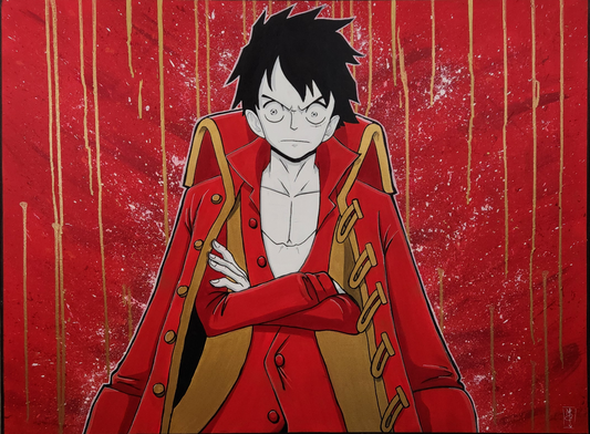 Cap'n Luffy | 30x40 (Painting)