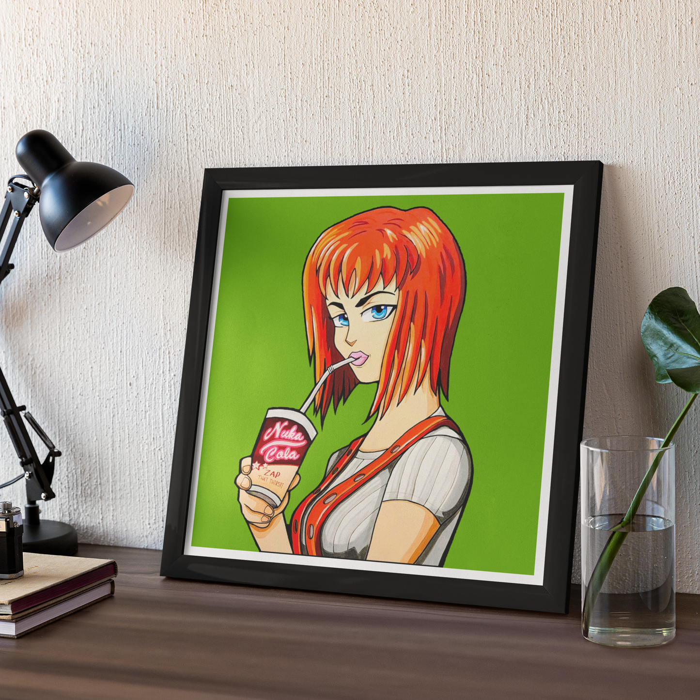 Leeloo Dallas feat. Nuka Cola (unframed print)