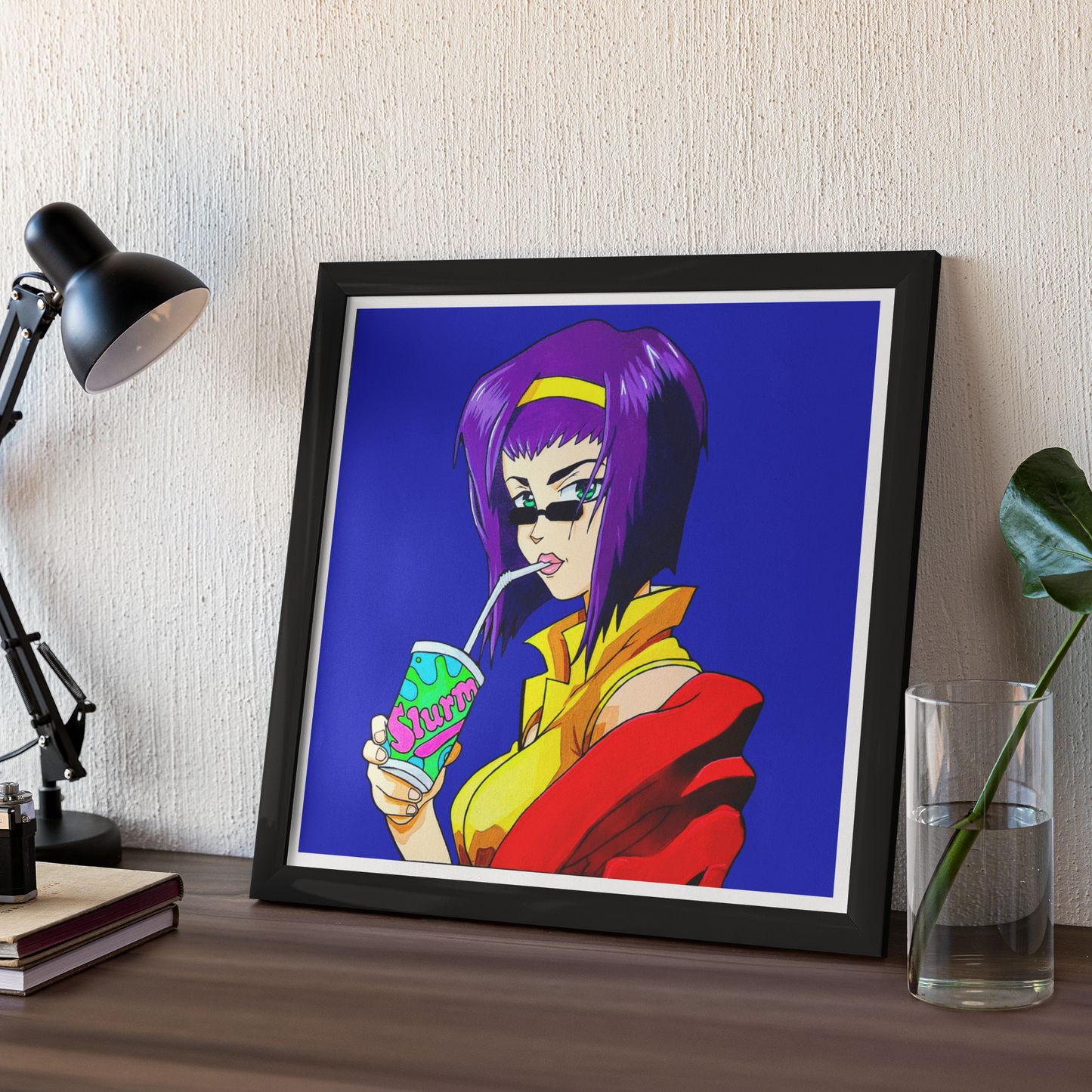 Faye Valentine feat. Slurm (unframed print)