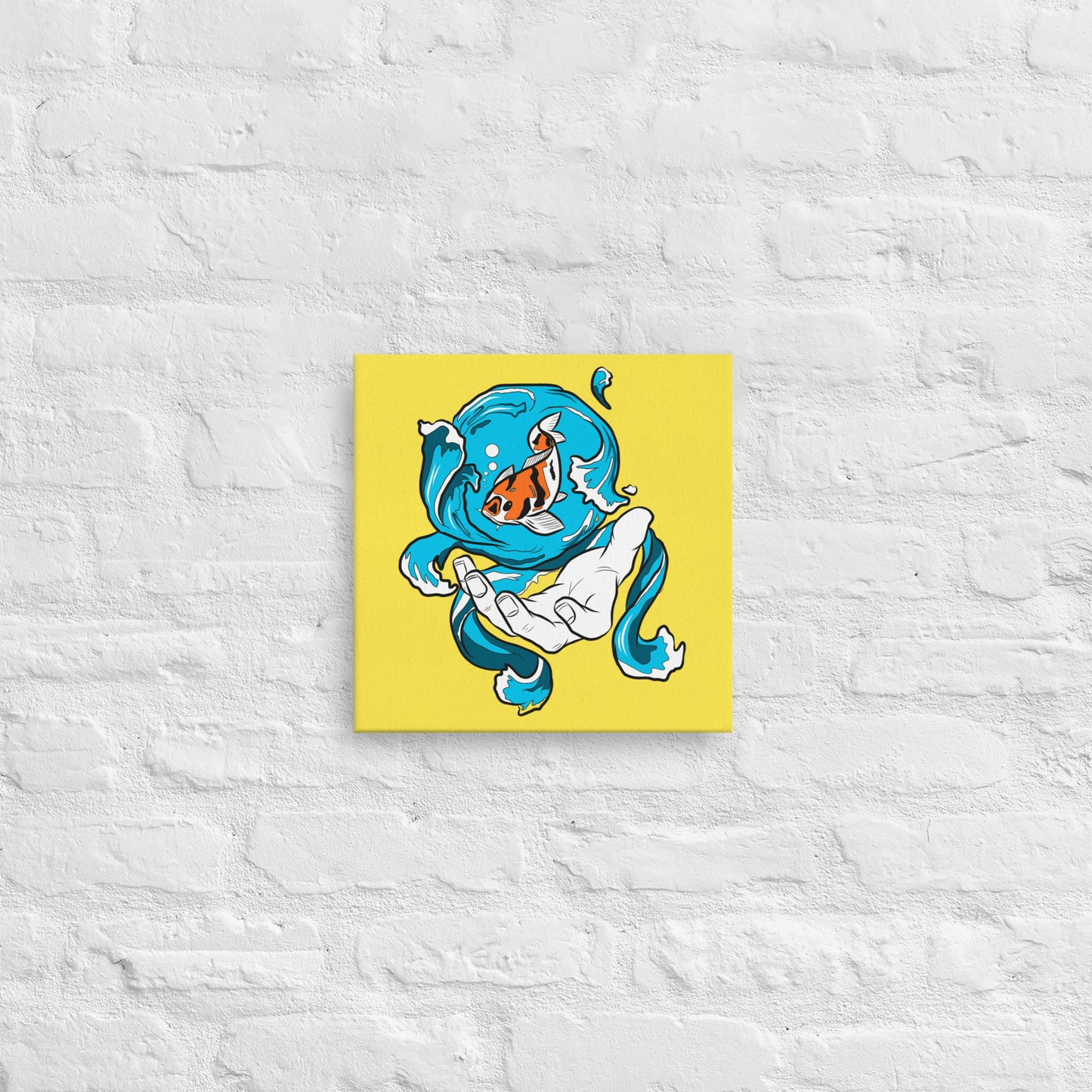 Koi Bender (Canvas Print)